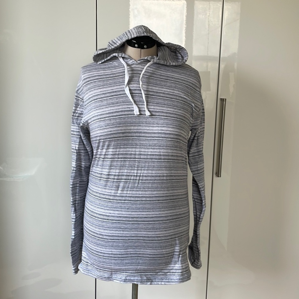 ROYAL KNIGHTS Hoodie Color-Gray/White Size-Large